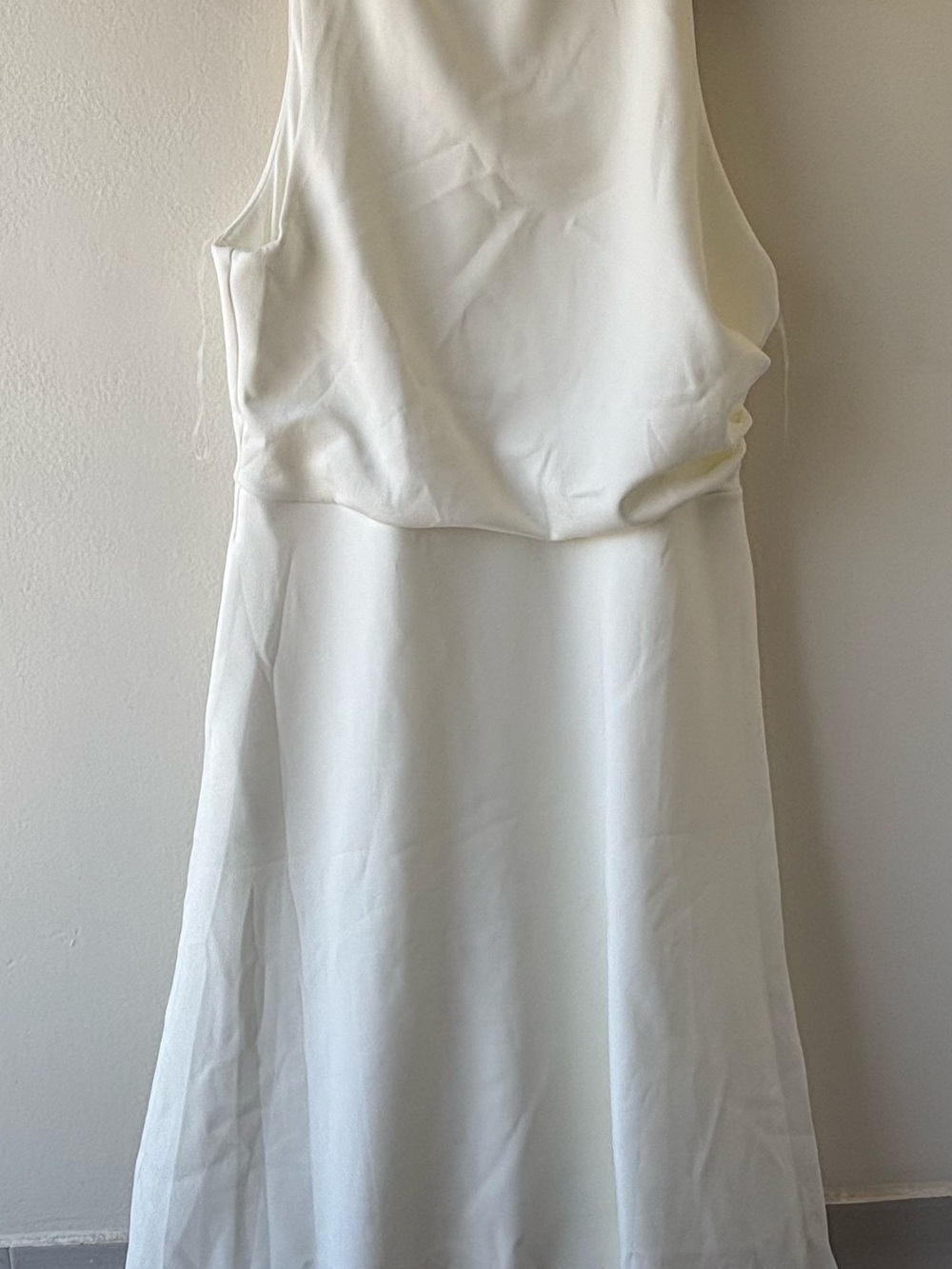 Showpo White Maxi Dress with Minimal Silhouette
